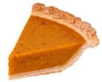 pumpkin pie wedge to illustrate the concept of finite mental energy in writing